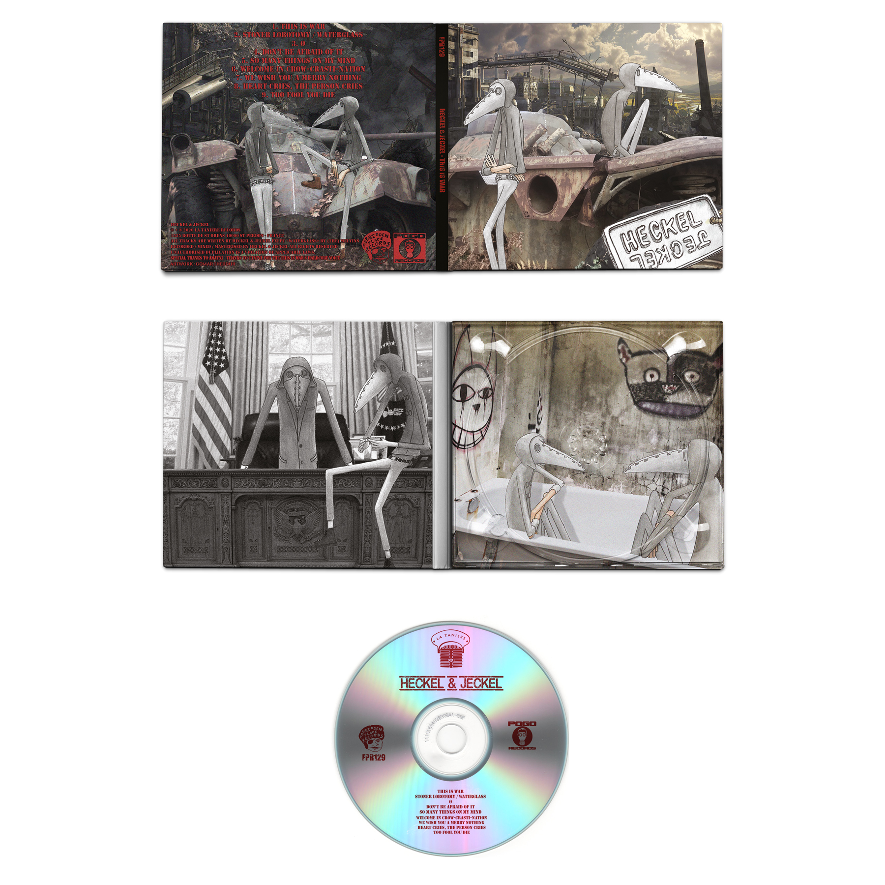 Heckel & Jeckel CD digipack