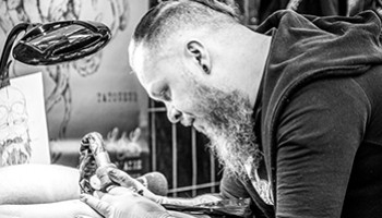 Portrait de tatoueur : Dot Nine