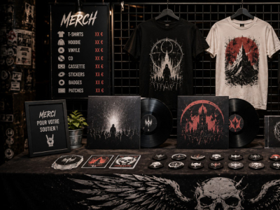 Comment vendre efficacement ton merch en concert